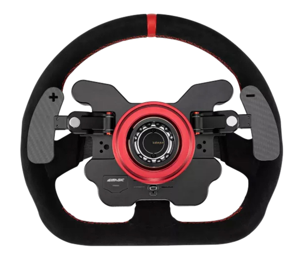 SIMAGIC GT1 D Steering Wheel, Shifter Paddles, Leather - 1349653 - zdjęcie 2